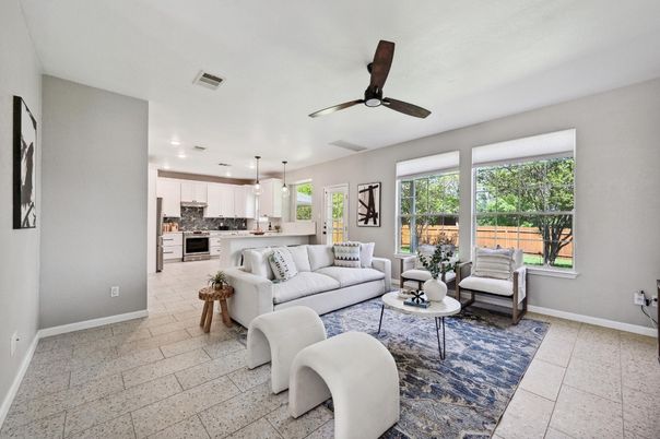 Interior, Kitchen, Living room, Pendant Lights, Recessed Lighting