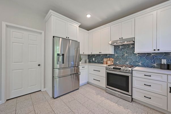 Interior, Kitchen, Recessed Lighting, Stainless Steel Appliances