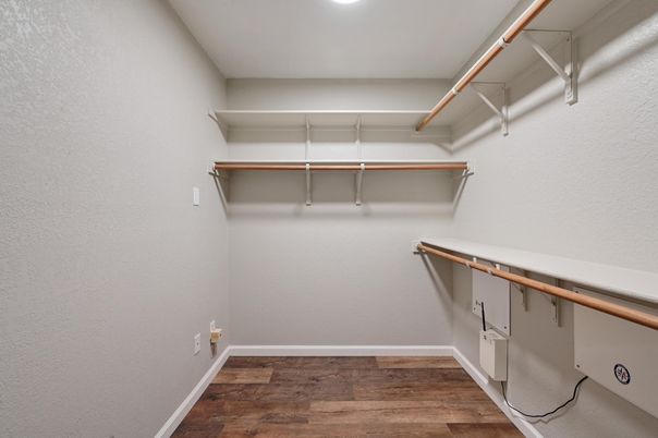 Interior, Recessed Lighting, Walk-in Closets, Wood Texture Flooring