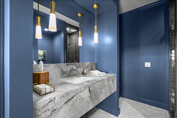 Bathroom, Interior, Pendant Lights