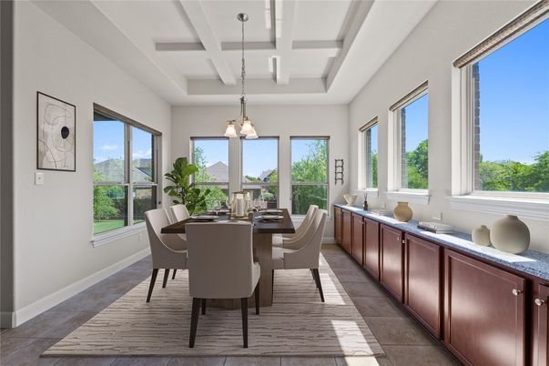Dining room, Interior, Pendant Lights