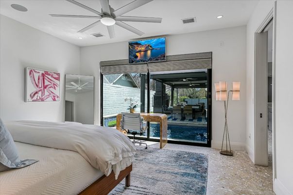 Bedroom, Home Office, Interior, Recessed Lighting