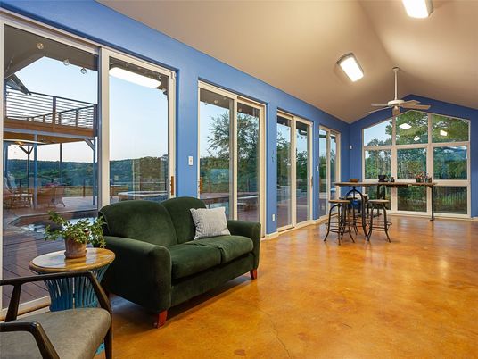 Dining room, Interior, Living room, Sun Room, Wood Texture Flooring