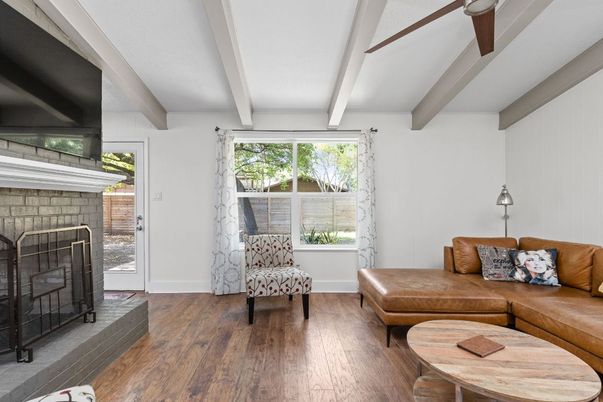 Fireplace, Interior, Living room, Wood Texture Flooring