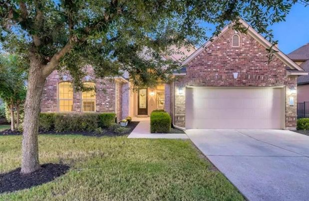 Attached, Backyard, Exterior, Facade, Brick Facade, Brick Traditional