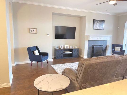 Fireplace, Interior, Living room, Wood Texture Flooring