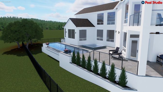 Backyard, Exterior, Pool