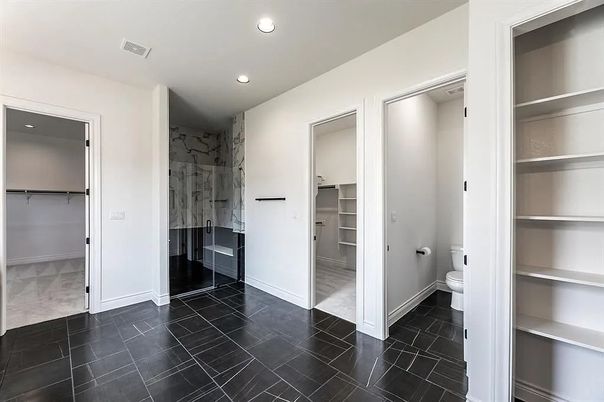 Bathroom, Interior, Recessed Lighting, Walk-in Closets