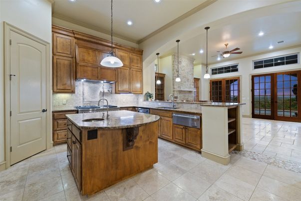 Interior, Kitchen, Pendant Lights, Recessed Lighting