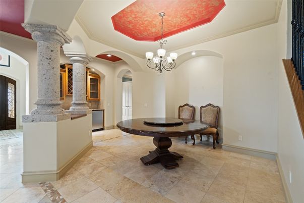 Chandelier, Interior, Recessed Lighting