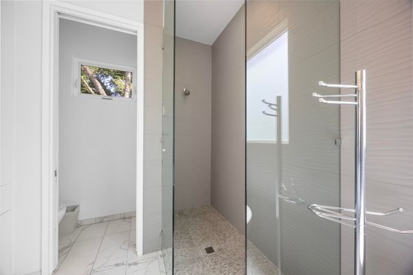 Bathroom, Glass Shower, Interior, Marble