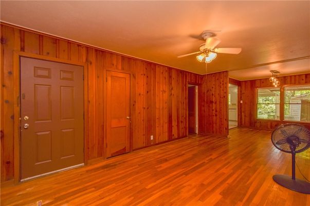 Empty room, Interior, Wood Texture Flooring, Wooden Walls