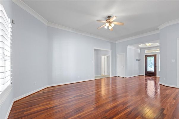 Empty room, Interior, Wood Texture Flooring