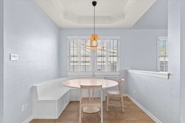 Dining room, Interior, Pendant Lights