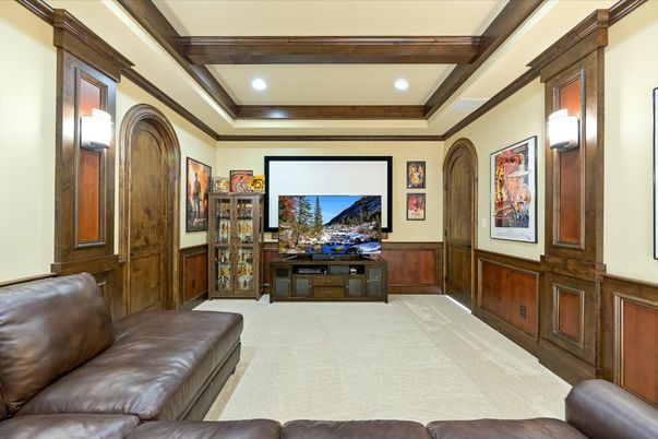 Interior, Recessed Lighting, Wooden Beams