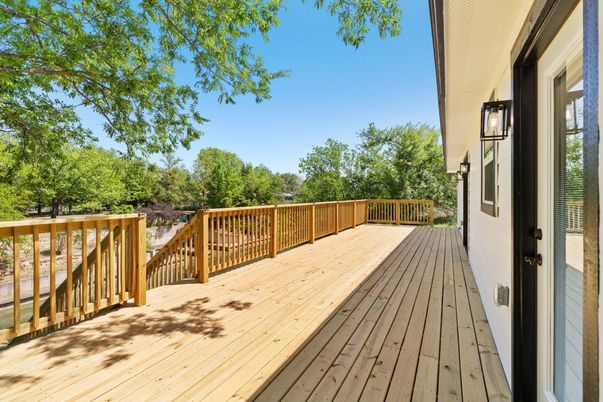 Exterior, Wood Texture Flooring