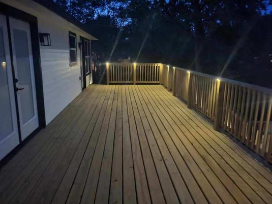 Exterior, Wood Texture Flooring