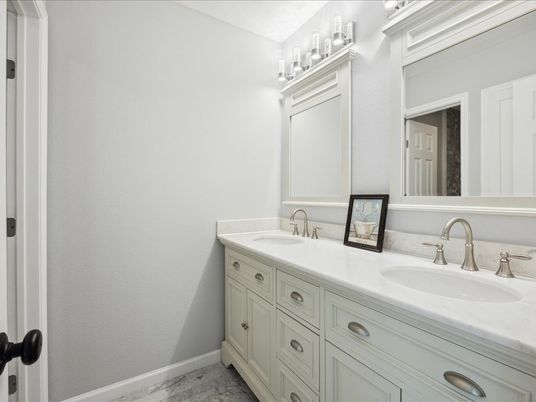 Bathroom, Dual Sink Vanities, Interior, Marble
