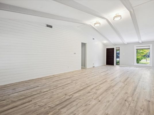 Empty room, Interior, Wood Texture Flooring