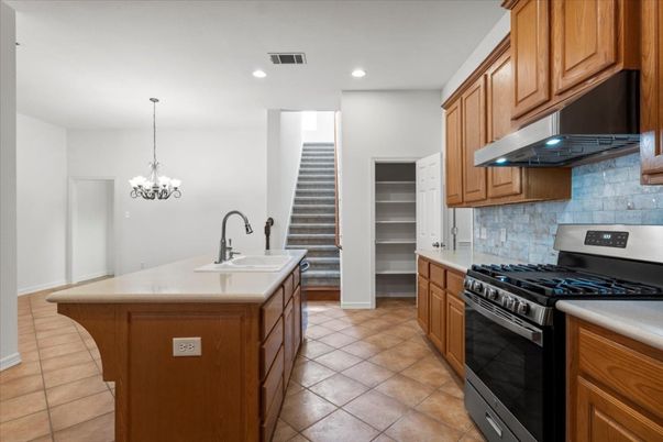 Chandelier, Interior, Kitchen, Recessed Lighting