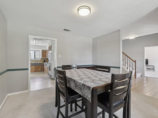 Dining room, Interior, Kitchen
