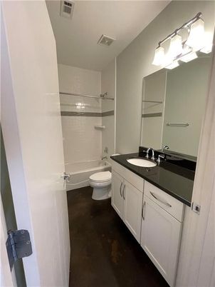 Bathroom, Dual Sink Vanities, Glass Shower, Interior