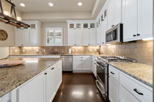 Interior, Kitchen, Recessed Lighting, Stainless Steel Appliances