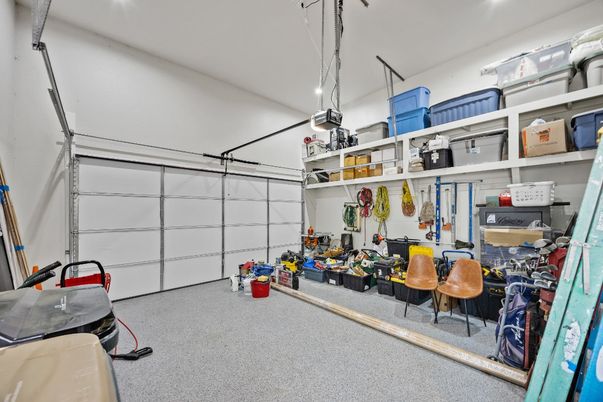 Garage, Interior, Recessed Lighting
