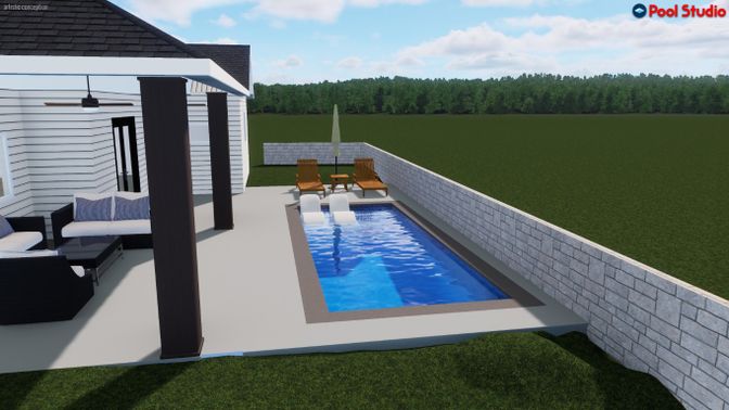 Backyard, Exterior, Pool