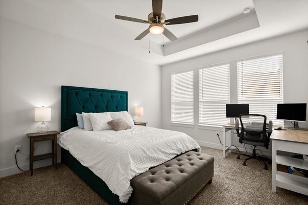 Bedroom, Home Office, Interior