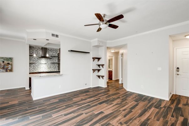 Empty room, Interior, Wood Texture Flooring