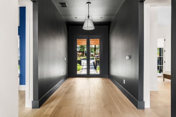 Interior, Pendant Lights, Wood Texture Flooring