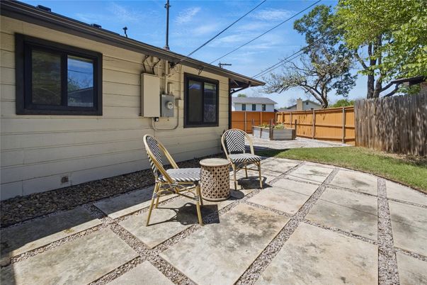 Backyard, Exterior