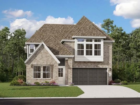 Attached, Exterior, Facade, Brick Facade, Brick Traditional