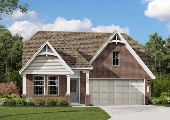 Attached, Exterior, Facade, Brick Facade, Brick Traditional