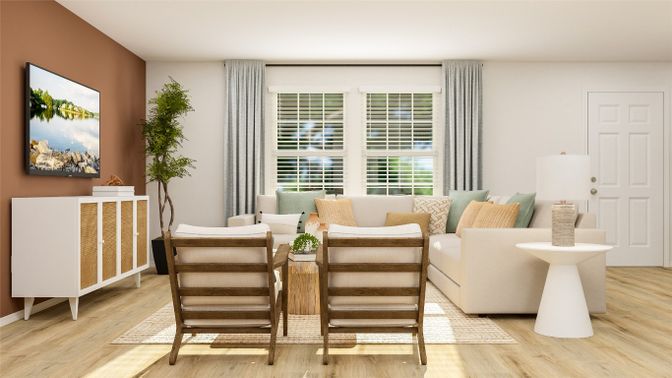 Interior, Living room, Wood Texture Flooring