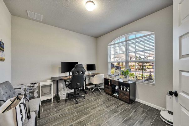 Home Office, Interior, Wood Texture Flooring