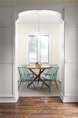 Dining room, Interior, Wood Texture Flooring