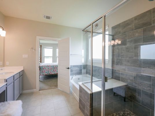 Bathroom, Bedroom, Glass Shower, Interior