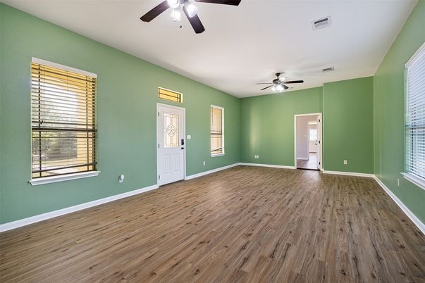 Empty room, Interior, Wood Texture Flooring
