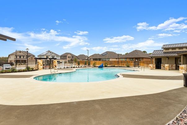 Exterior, Pool, Solar Panels
