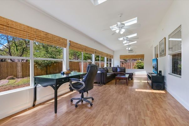 Home Office, Interior, Wood Texture Flooring