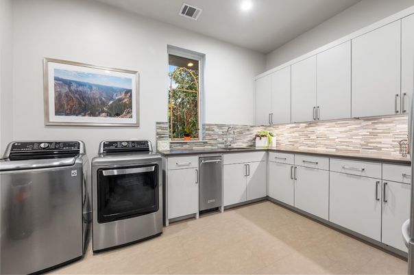 Interior, Recessed Lighting, Washer