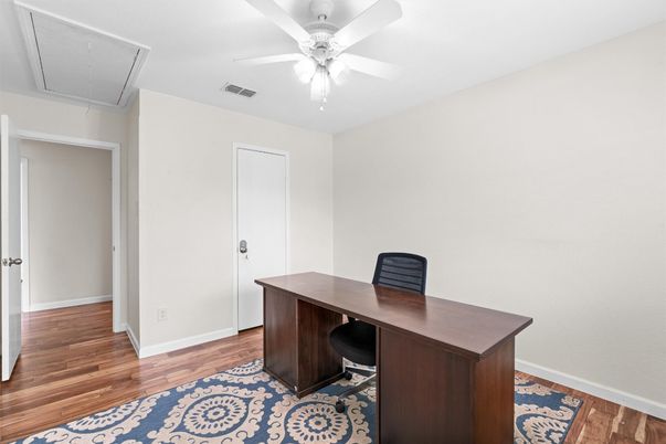 Home Office, Interior, Wood Texture Flooring