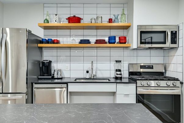 Interior, Kitchen, Stainless Steel Appliances