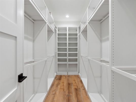 Interior, Recessed Lighting, Walk-in Closets, Wood Texture Flooring