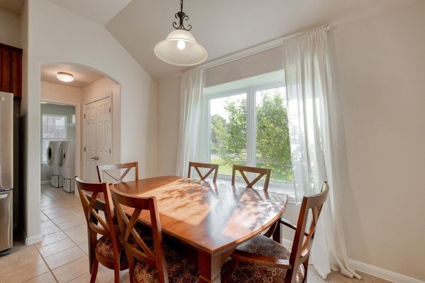 Dining room, Interior, Pendant Lights