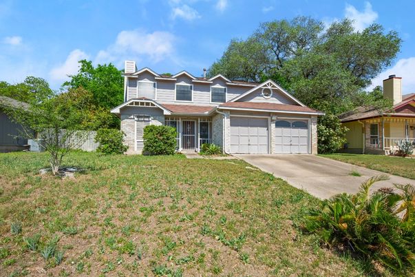 Attached, Backyard, Exterior, Facade, Mediterranean