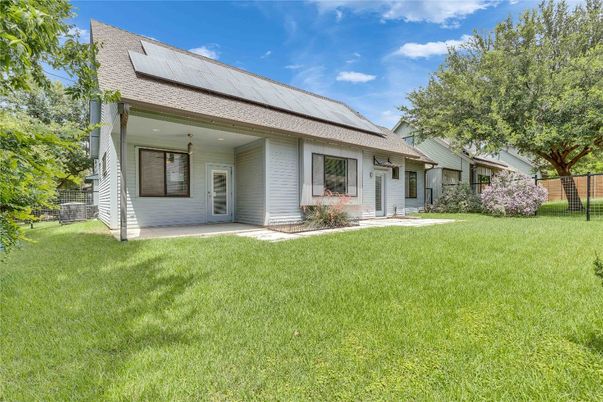 Backyard, Exterior, Solar Panels