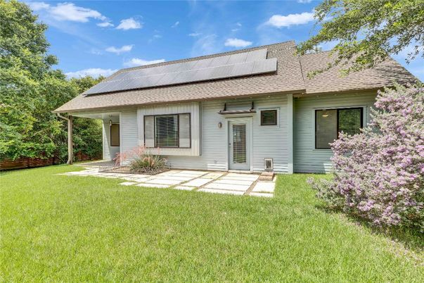 Backyard, Exterior, Solar Panels